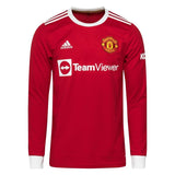 Manchester United 2021/22 Home Long Sleeve Retro Jersey