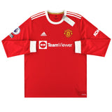 Manchester United 2021/22 Home Long Sleeve Retro Jersey