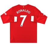 Manchester United 2021/22 Home Long Sleeve Retro Jersey