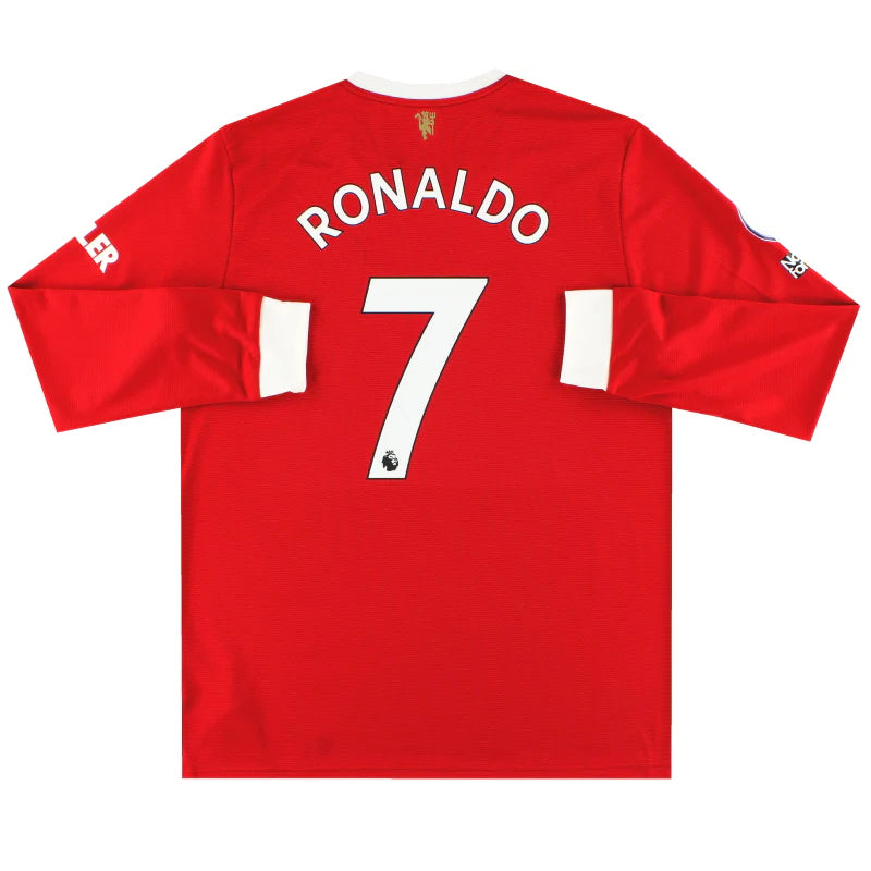 Manchester United 2021/22 Home Long Sleeve Retro Jersey