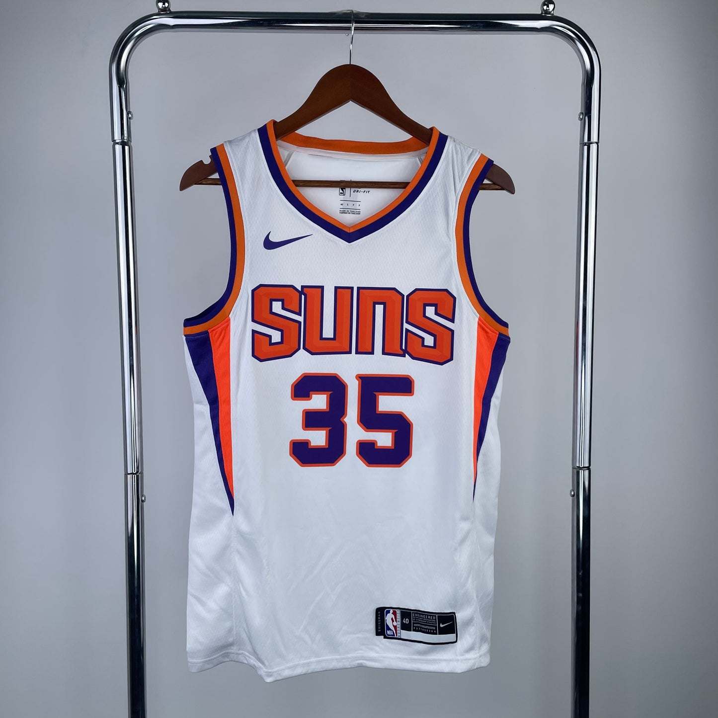 Phoenix Suns 2021-22 White Swingman Jersey - Association Edition