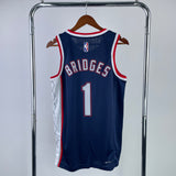 Brooklyn Nets 2021-22 Blue Swingman Jersey - City Edition
