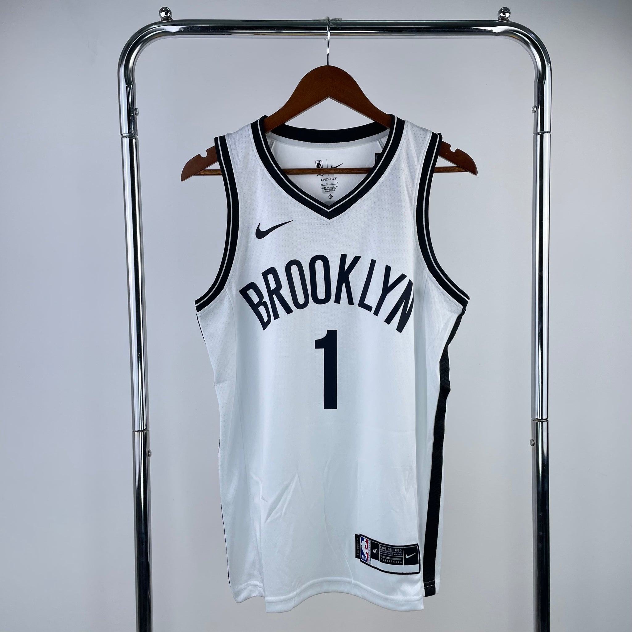 Brooklyn Nets 2022-23 White Swingman Jersey - Association Edition