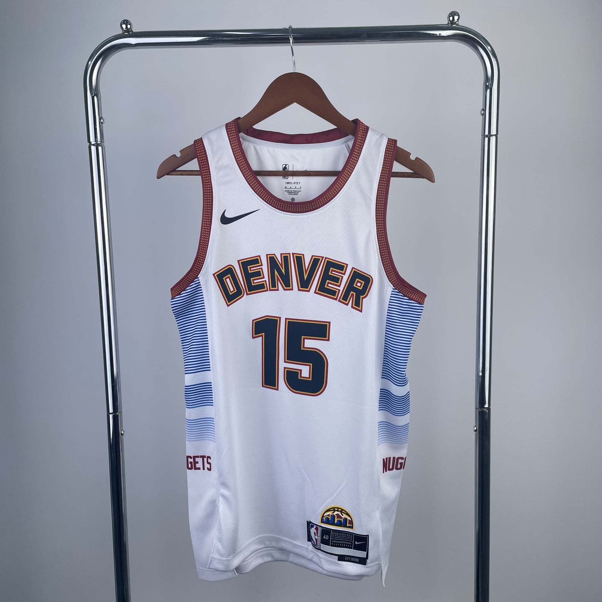 Denver Nuggets 2022-23 White Swingman Jersey - City Edition