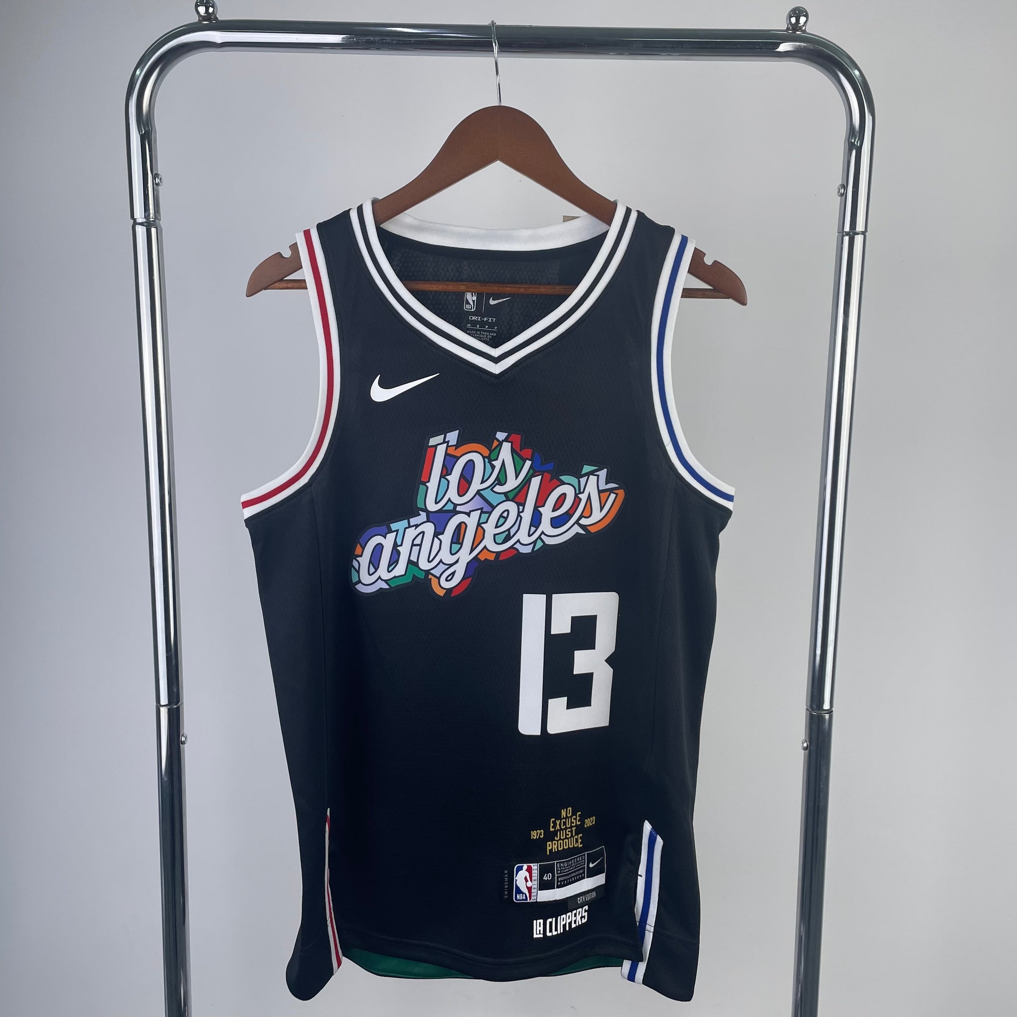 Los Angeles Clippers  2022-23 Black Swingman Jersey - City Edition