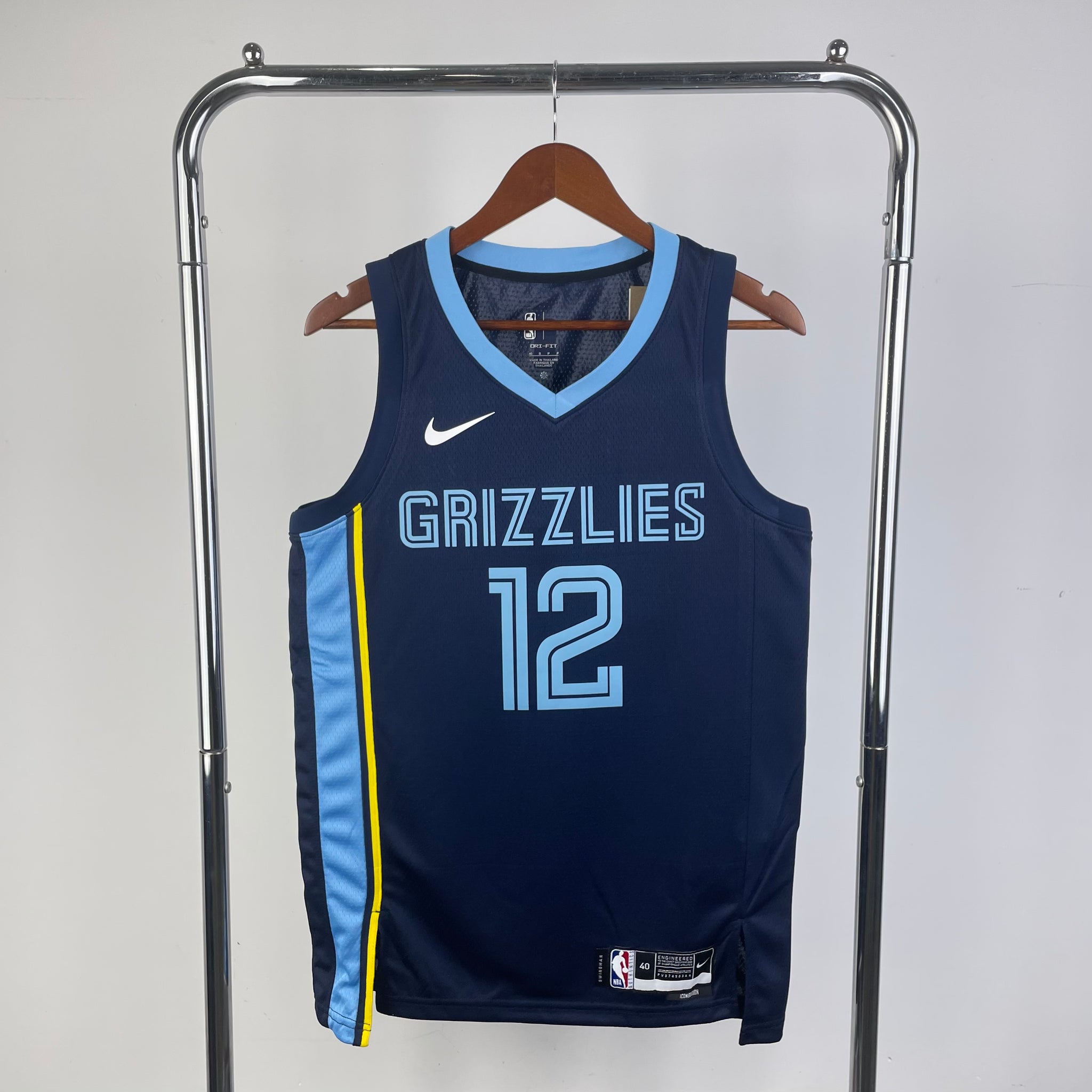 Memphis Grizzlies 2022-23 Blue Swingman Jersey - Icon Edition