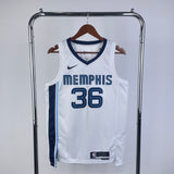 Memphis Grizzlies 2022-23 White Swingman Jersey - Association Edition