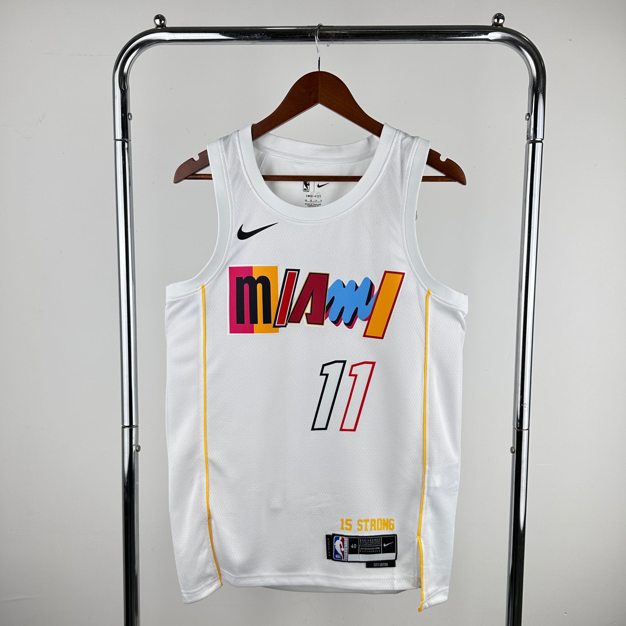 Miami Heat 2022-23 White Swingman Jersey - City Edition