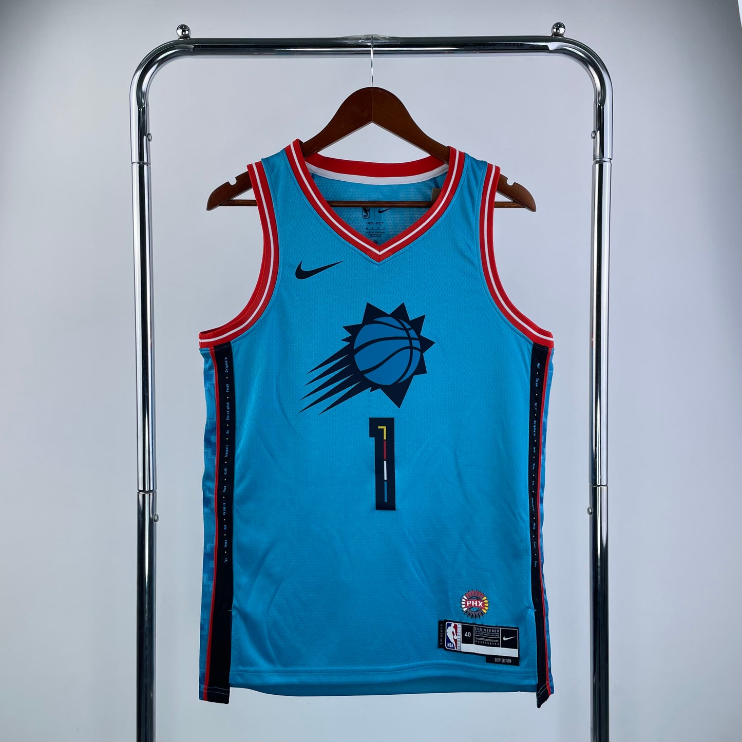 Phoenix Suns 2022-23 Teal Swingman Jersey - City Edition