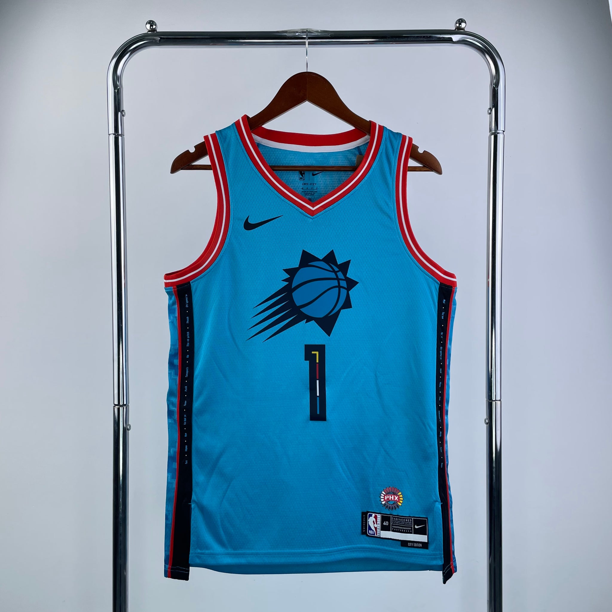 Phoenix Suns 2022-23 Teal Swingman Jersey - City Edition