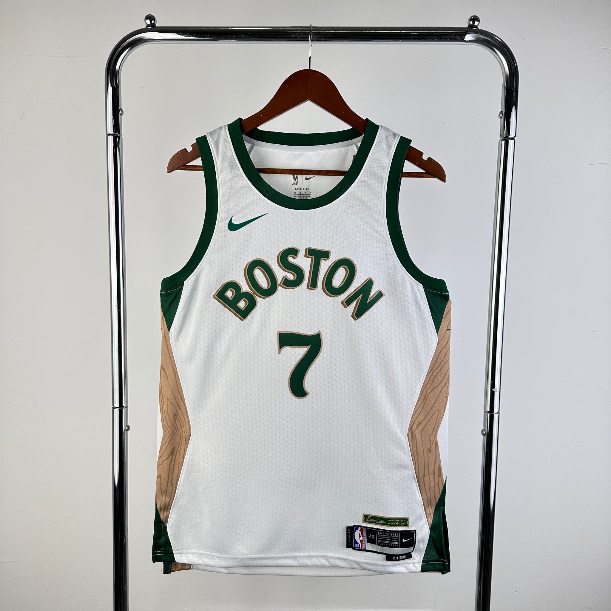 Boston Celtics 2023-24 White Swingman Jersey - Association Edition