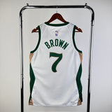 Boston Celtics 2023-24 White Swingman Jersey - Association Edition
