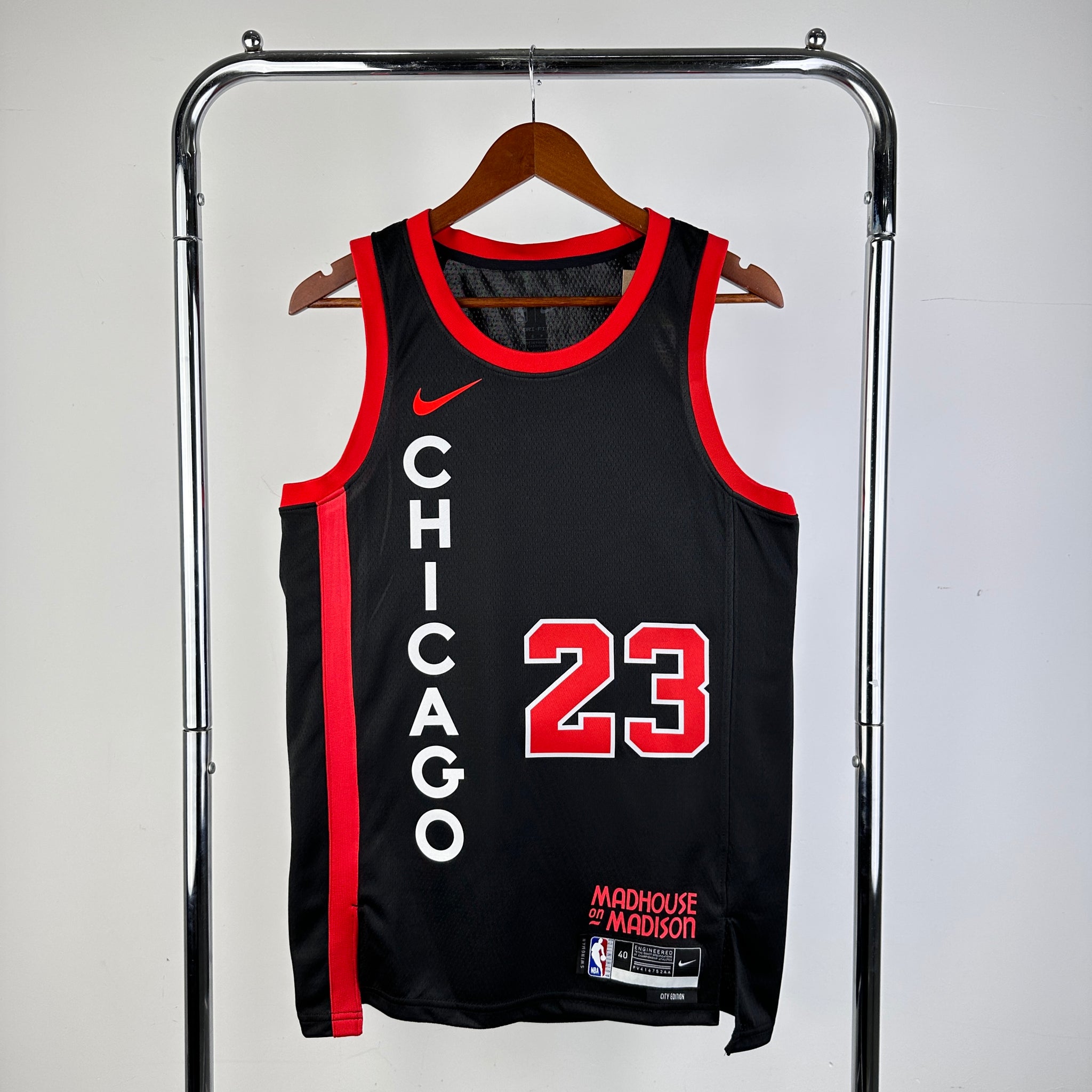 Chicago Bulls 2023-24 Black Swingman Jersey - City Edition