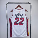 Miami Heat 2023-24 White Swingman Jersey - Association Edition