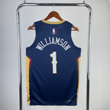 New Orleans Pelicans 2023-24 Black Swingman Jersey - Icon Edition