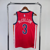 New Orleans Pelicans 2023-24 Jordan Brand Red Swingman Jersey - Statement Edition