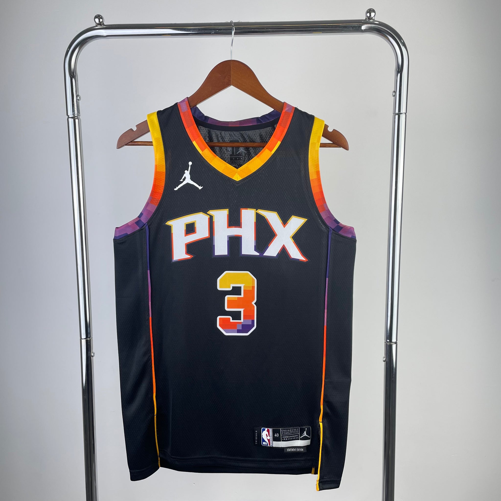 Phoenix Suns 2023-24 Jordan Brand Black Swingman Jersey - Statement Edition