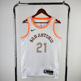 San Antonio Spurs 2023-24 White Swingman Jersey - City Edition