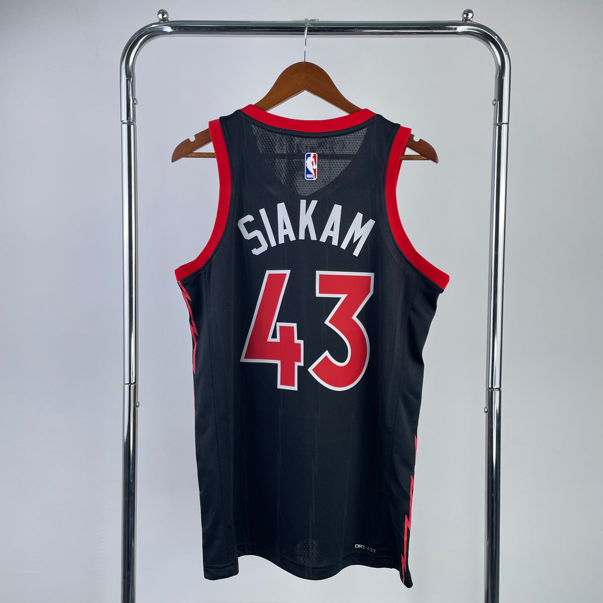Toronto Raptors Kit Toronto Raptors 2023-24 Jordan Brand Black Swingman Jersey - Statement ...