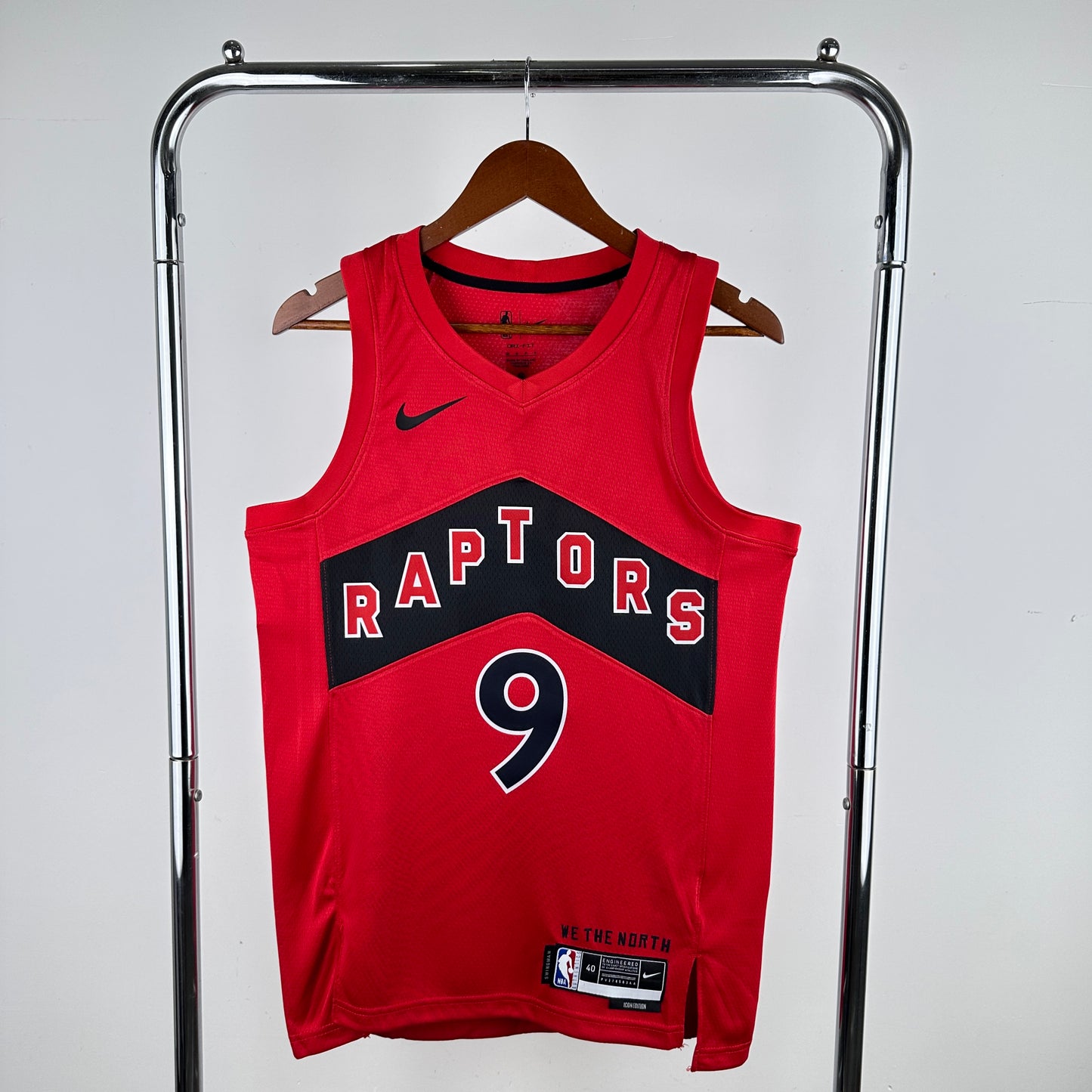 Toronto Raptors 2023-24 Red Swingman Jersey - Icon Edition