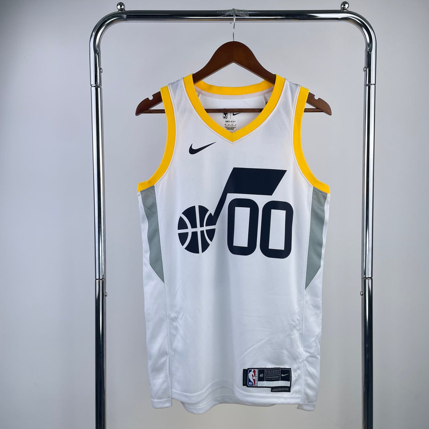 Utah Jazz 2023-24 White Swingman Jersey - Association Edition