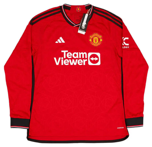 Manchester United 2023/24 Home Long Sleeve Jersey