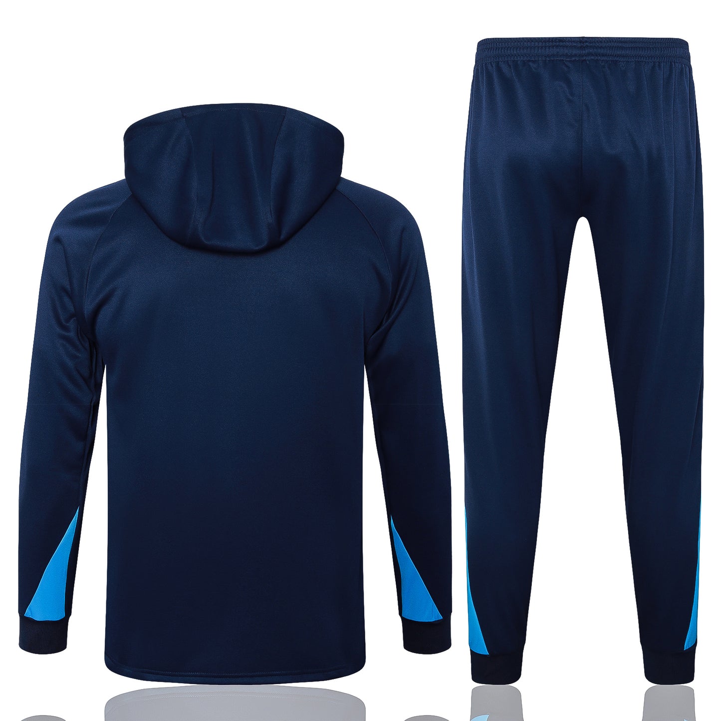 Chelsea 2024-25 Navy Half-zip Hoodie Tracksuit Set