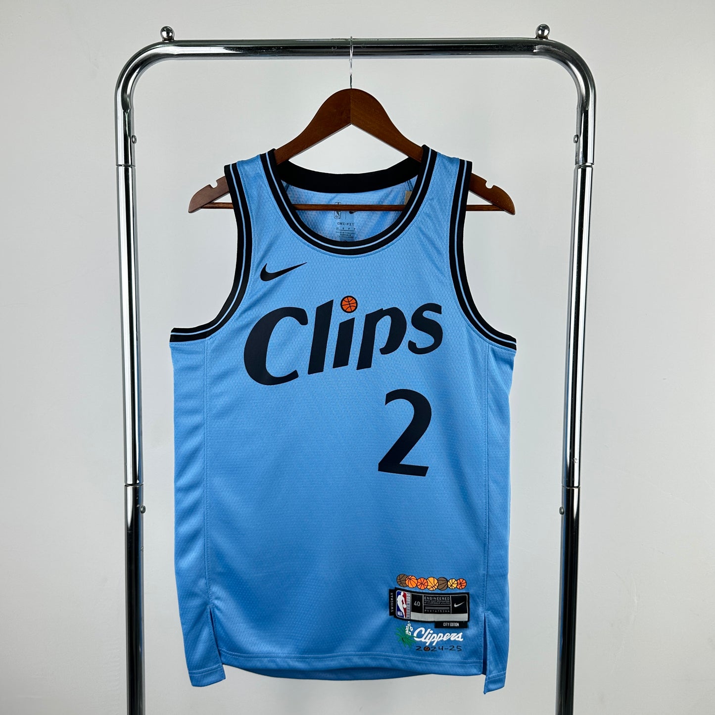 Los Angeles Clippers 2024-25 Blue Swingman Jersey - City Edition