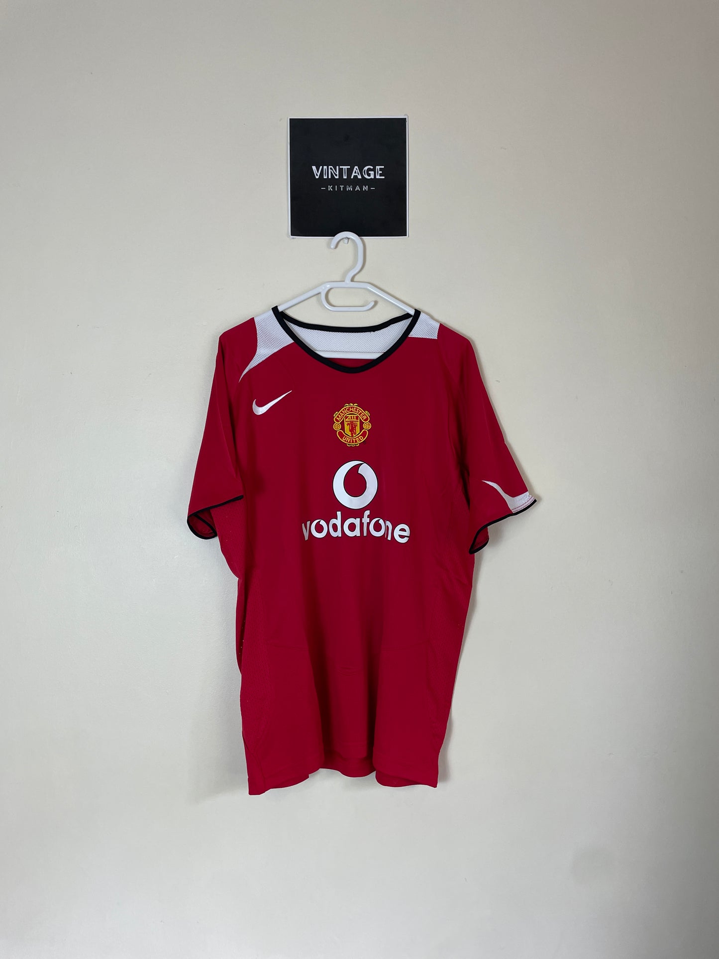 Manchester United 2004/06 Home #8 ROONEY (1 Large & 1 XL)
