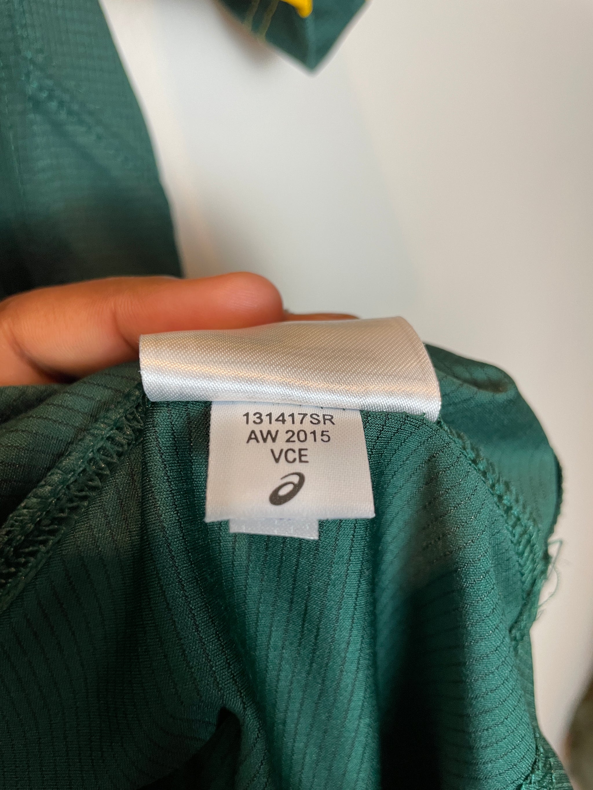 2015 Springboks Home RWC Jersey * Original* XL 10/10