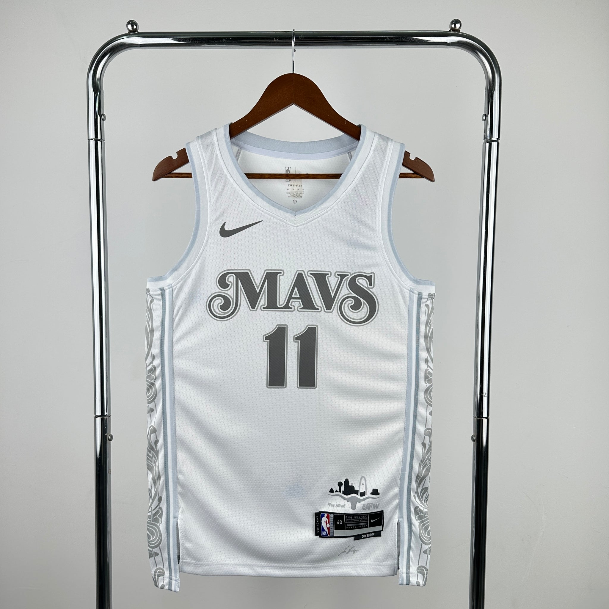 Dallas Mavericks 2024-25 White Swingman Jersey - City Edition