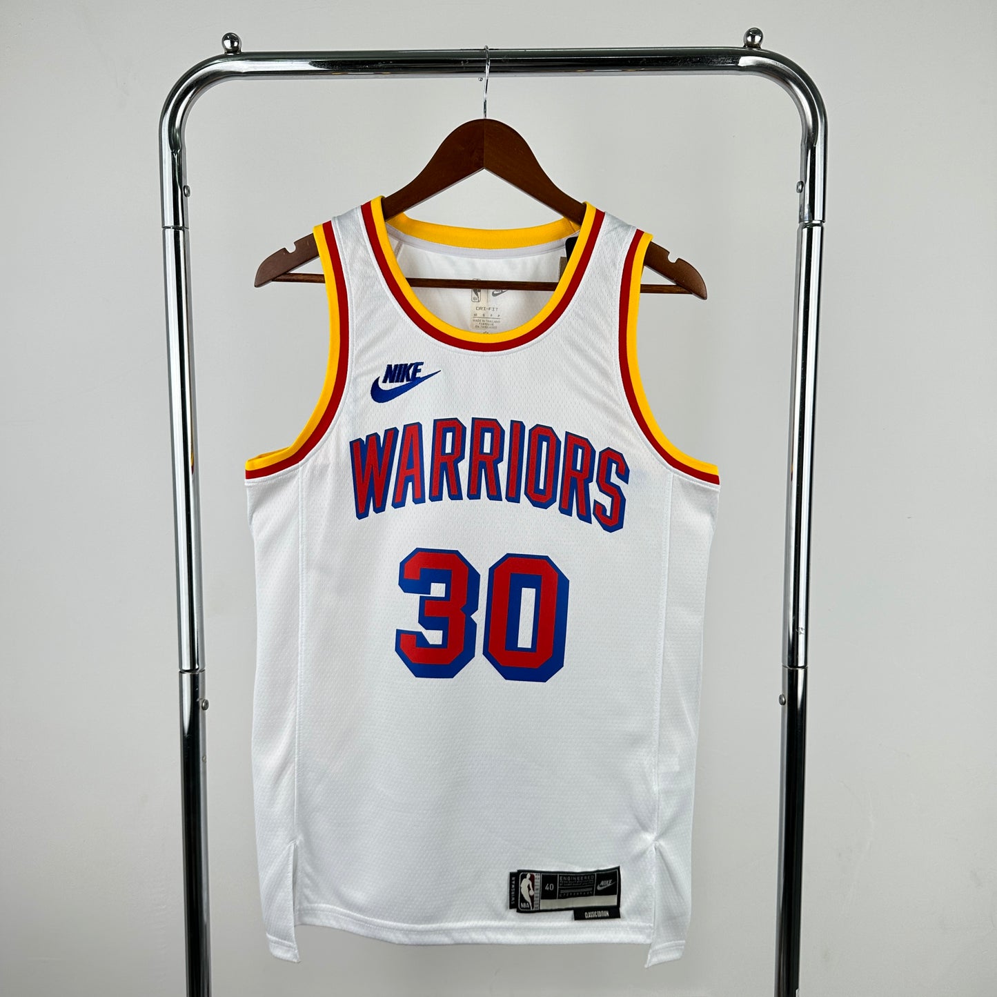 Golden State Warriors 2024-25 White Swingman Jersey - Classic Edition