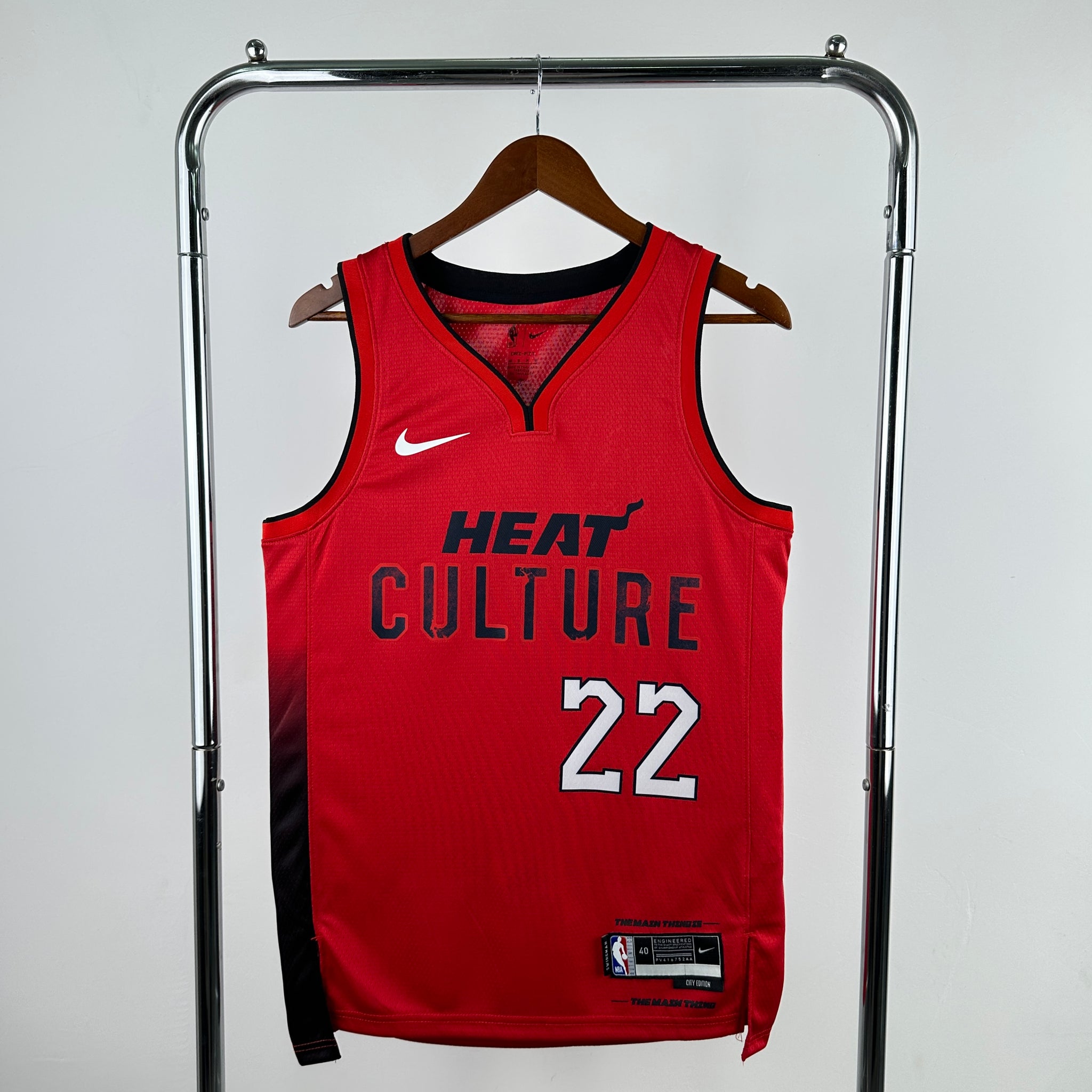 Miami Heat 2024-25 Red Swingman Jersey - City Edition