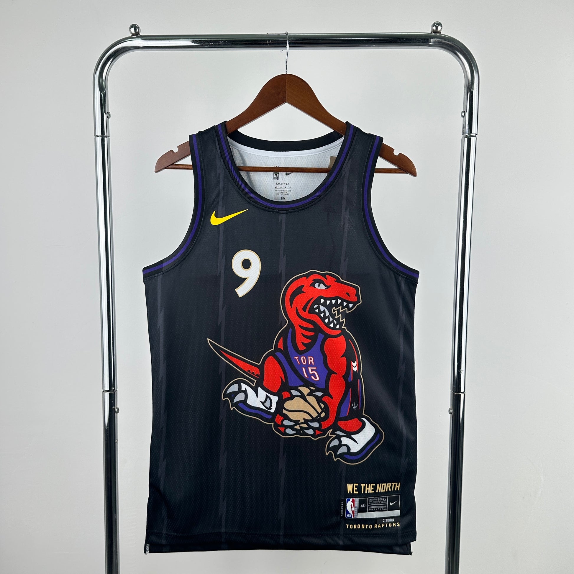 Toronto Raptors 2024-25 Black Swingman Jersey City Edition