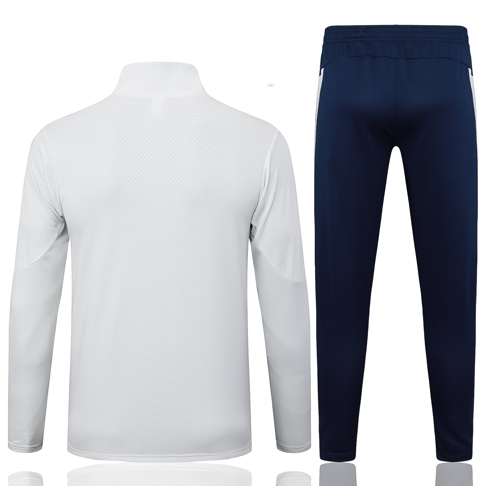 Portugal 2025/26 White Halfzip Training Tracksuit Set