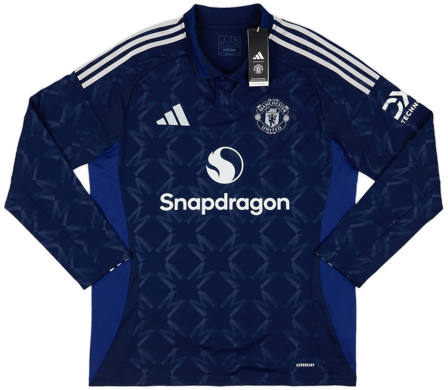Manchester United 2024/25 Away Fan Version Long Sleeve Jersey