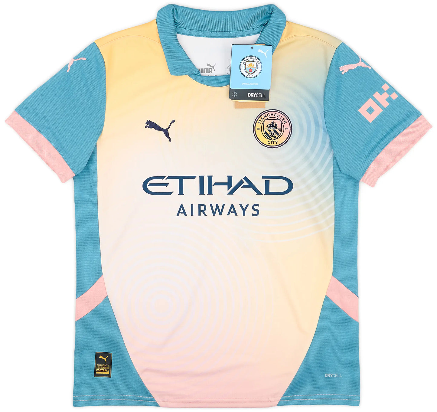 Manchester City Kids 2024-25 Fourth Jersey