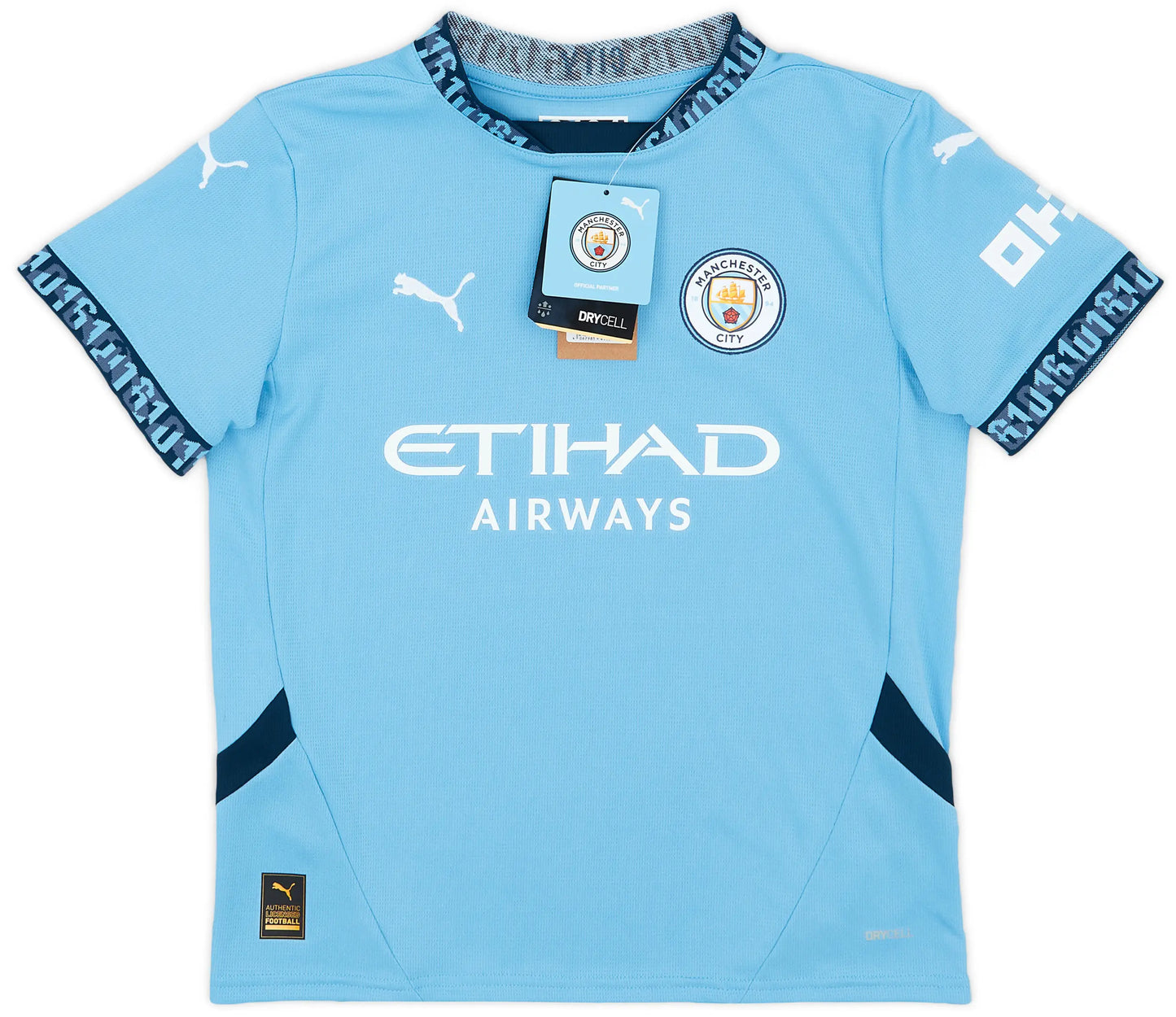 Manchester City Kids 2024-25 Home Jersey