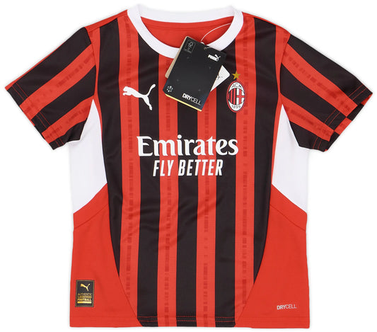 AC Milan Kids 2024/25 Home Jersey