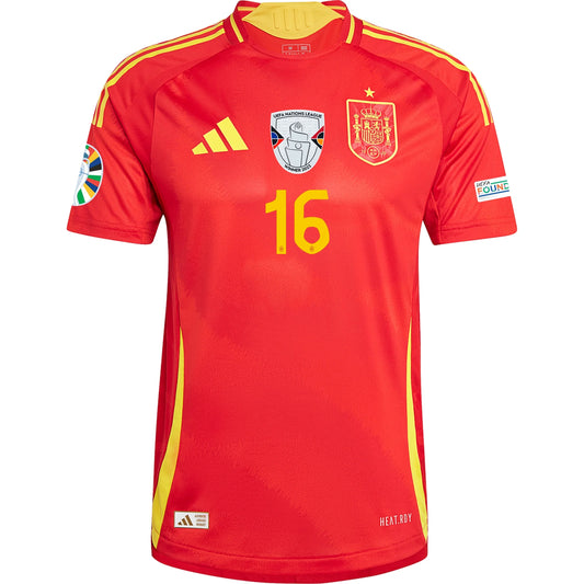 Spain 2024-25 Home Player Version Jersey