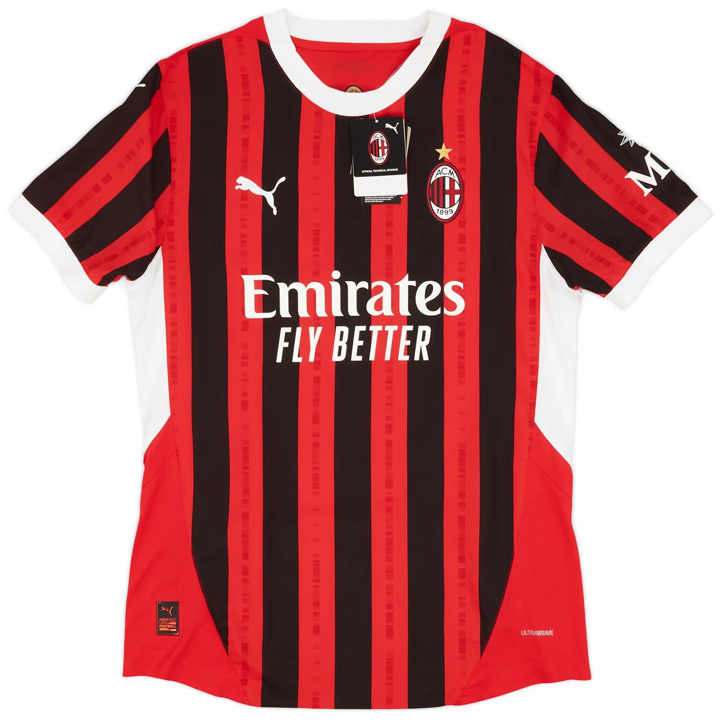 AC Milan 2024/25 Home Player Version Jersey