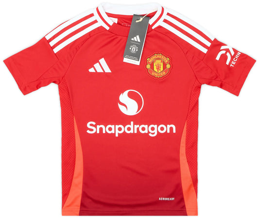 Manchester United Kids 2024/25 Home Jersey
