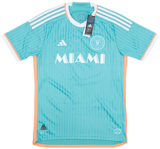 Inter Miami 2024 Aqua Archive Player Version Jersey