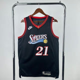 Philadelphia 76ers 2025-26 Black Swingman Jersey - Classic Edition
