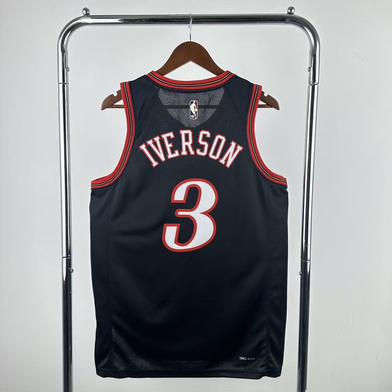 Philadelphia 76ers 2025-26 Black Swingman Jersey - Classic Edition