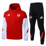 Arsenal 2025/26 Red Hoodie Tracksuit Set