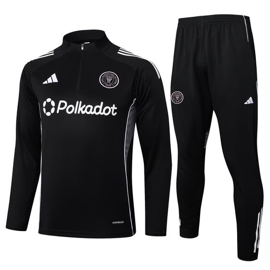 Inter Miami 2025/26 Black Training Tracksuit Set