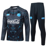 Napoli 2025/26 Black Halfzip Tracksuit Set