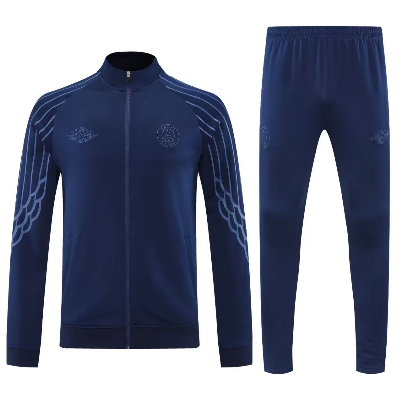 Paris 2025/26 Navy Full-Zip Tracksuit Set