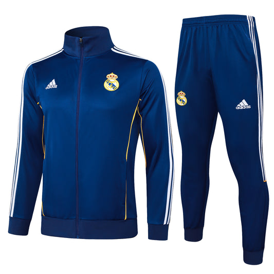 Real Madrid 2025/26 Navy Full-Zip Tracksuit Set